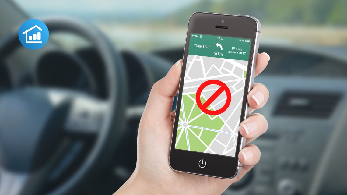 Навигатор в смартфоне без сигнала GPS