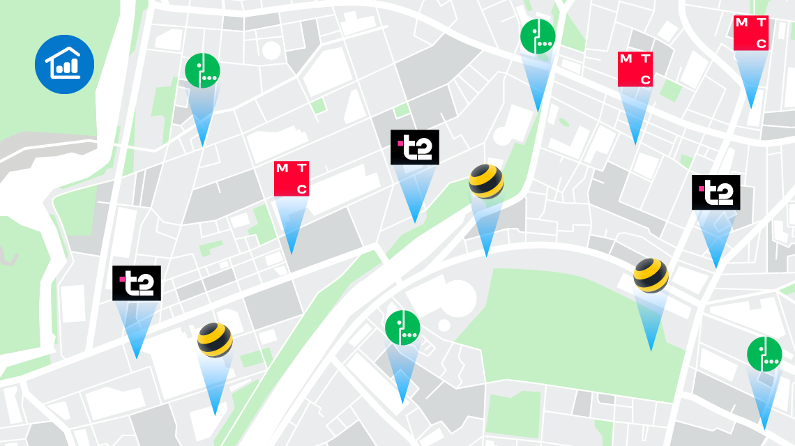 Операторы сотовой связи стремятся обеспечить стабильное покрытие по всей стране